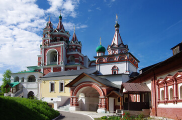 Obraz premium Savvino-Storozhevsky monastery in Zvenigorod. Moscow region, Russia