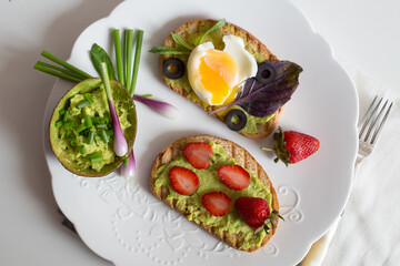 Breakfast toast 