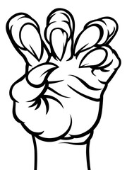 Claw Monster Talons Hand