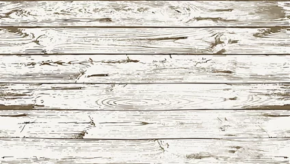Foto op Plexiglas Hout textuur muur Twee kleuren witte naadloze houtstructuur