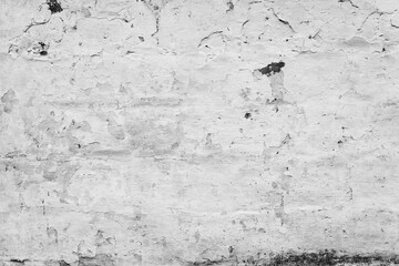 Wall fragment with scratches and cracks