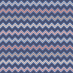 Chevron stripes background. Seamless pattern with classic geometric ornament. Zigzag horizontal lines wallpaper.