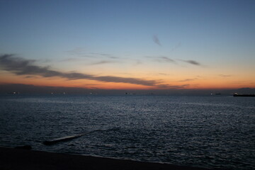 南知多の夕焼け