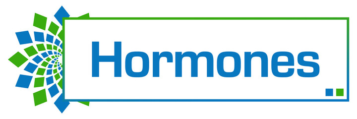 Hormones Green Blue Circular Bar 