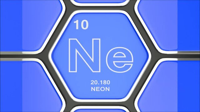 Neon Element Animation