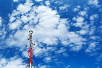 Obraz premium a cell phone tower