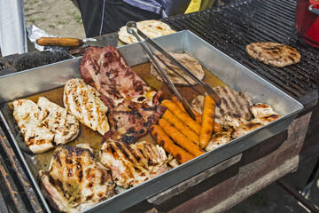 Grilled meats