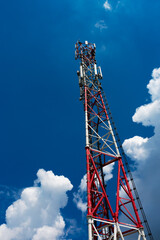 GSM communication repeater tower