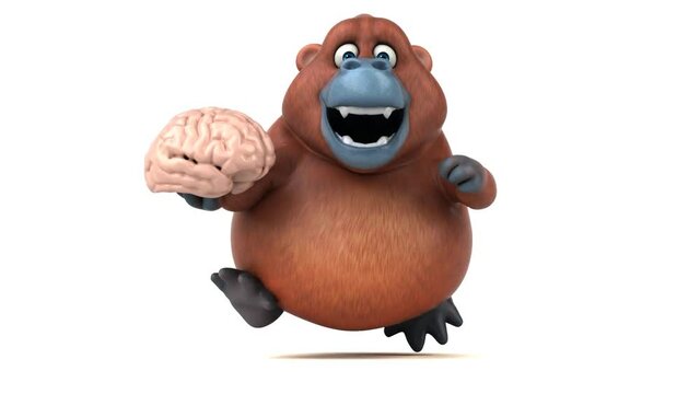 Fun orang outan - 3D Animation