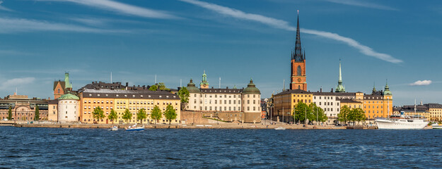 Fototapeta na wymiar Panorama Stockholm