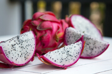 Спелый фрукт питайи.