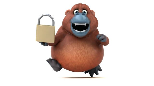Fun orang outan - 3D Animation