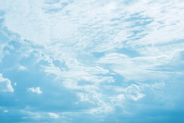 Blue Sky and cloud for background.