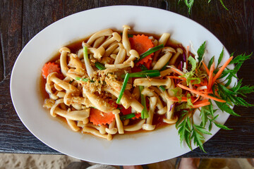 Stir-Fry Mushrooms, vegetable food