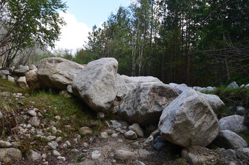 in the foothills of Mount Elbrus
