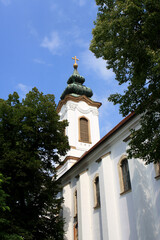 Fototapeta na wymiar Preobrazsenszka Church, Orthodox church in Szentendre, Hungary