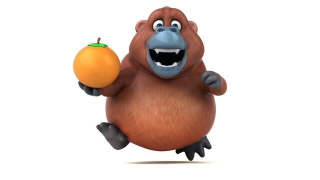 Fun orang outan - 3D Animation