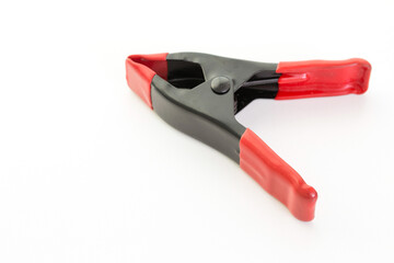 Fototapeta premium Clamp, Tweezer, Plier on white background