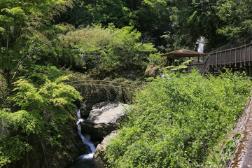 徳島県つるぎ町　土々呂の滝