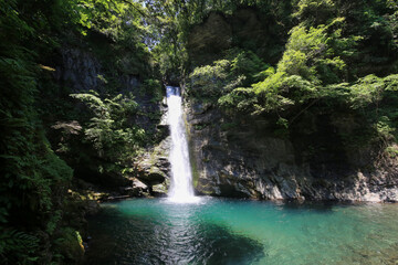 徳島県つるぎ町　土々呂の滝