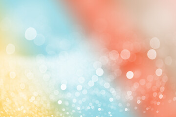 colorful bokeh background