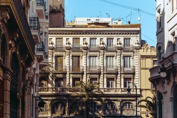 street view of downtown valencia, is Spain's third largest metropolitan area, with a population ranging from 1.7 to 2.5 million.