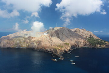 Obraz premium White Island- Neuseeland