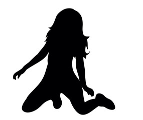  silhouette sexy girl