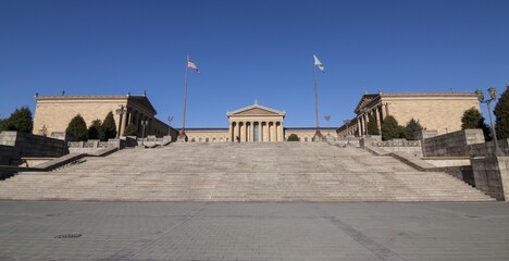 Fototapeta na wymiar Museum of Art, Philadelphia, USA
