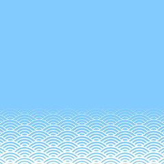 Background with abstract line waves pattern and thickness gradient