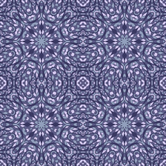 Oriental seamless geometric fabric pattern. Ethnicity ornament. Ornamental background, texture, tiled. Floral elements, mandala decor. Arabic, Islamic, moroccan, asian, indian native african motifs.