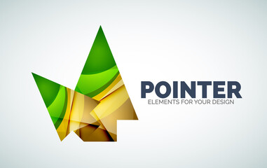 Vector icon, arrow mouse pointer or directional symbol