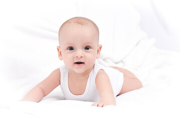 Portrait of a happy baby