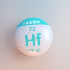 3D rendering periodic table icon