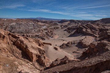 Fototapeta na wymiar Cordillera de la Sal - Atacama Desert
