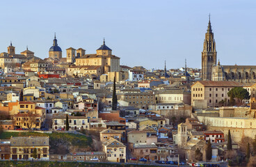Fototapeta na wymiar Toledo historical center, Spain
