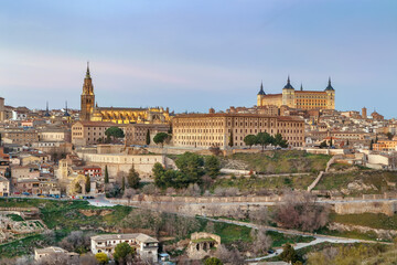 Fototapeta na wymiar view of Toledo, Spain
