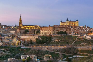 Fototapeta na wymiar view of Toledo, Spain