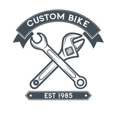 vintage motorcycle label