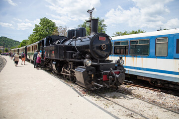 Le vieux train va partir