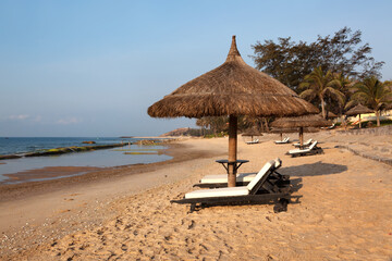 Пляж в поселке Муйне. Вьетнам.