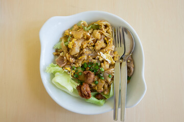 Fried Noodles with Chicken
