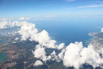  Clouds, islands, sea
