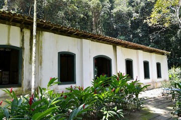 Fototapeta na wymiar The colonial-style building. Brazil