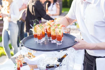 Foto auf Acrylglas catering is outside on event © pil76