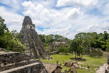 Mayan Temple I (Gran Jaguar) at Tikal National Park - Guatemala