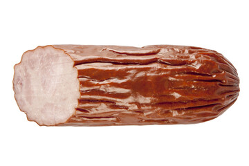 Sausage on a white background