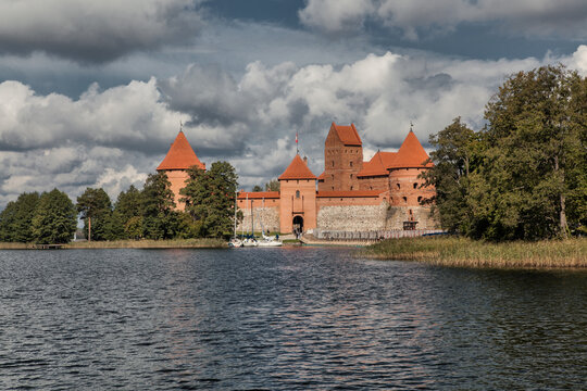 Trakai Island Castle in Lithuania, Europe