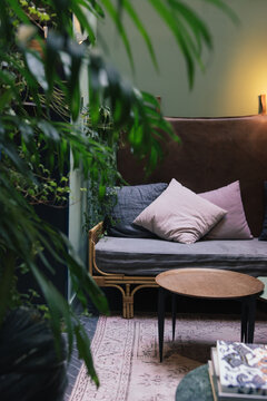 design int&eacute;rieur canap&eacute; coussin banquette relax 