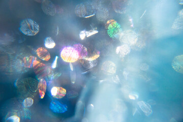 Fototapeta na wymiar Soap Bubbles Colors Background